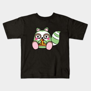 CHUBBYMOTUTU PIZZA COLLECTION - BROWNIE Kids T-Shirt